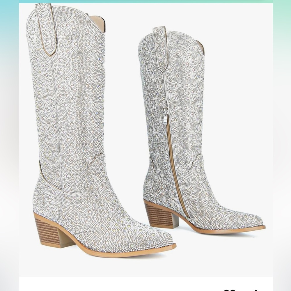 Women's Rhinestone Cowboy Boots